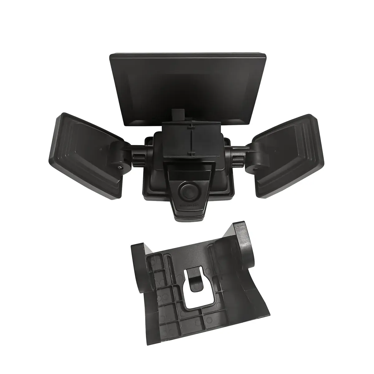 INSERT TOOLLESS PRODUCTS Solar Security Light 1,000 Lumens | Tool-Free Gutter Mount, Motion-Activated, Black - view 5
