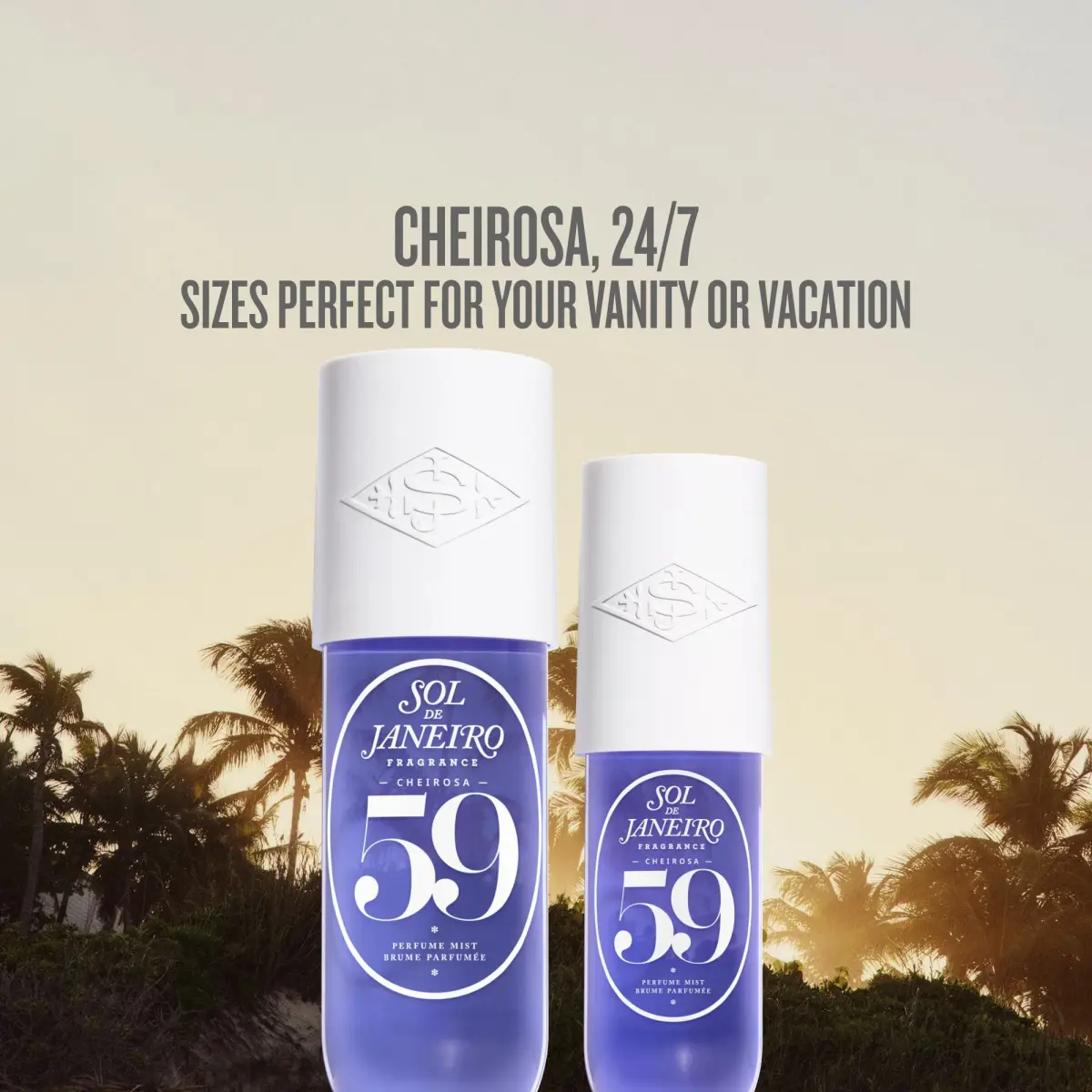 Sol de Janeiro Cheirosa 59 Hair & Body Fragrance Mist 240mL (8.1 fl oz) | Woody Gourmand Scent - view 7