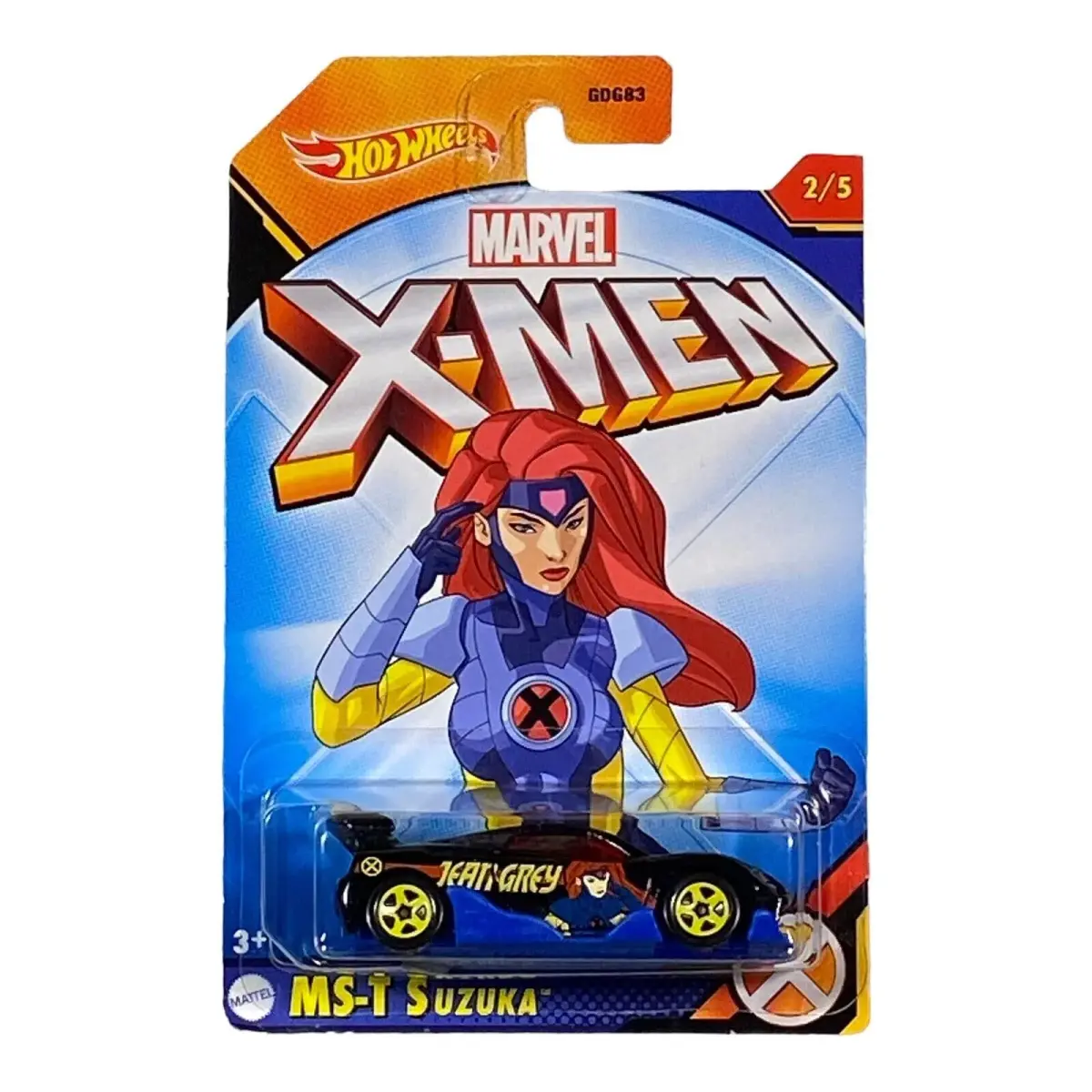 Hot Wheels X-Men Diecast 2023 Jean Grey MS-T Suzuka 2/5 1:64 Scale | Collectible Die-Cast Toy Car - main product image