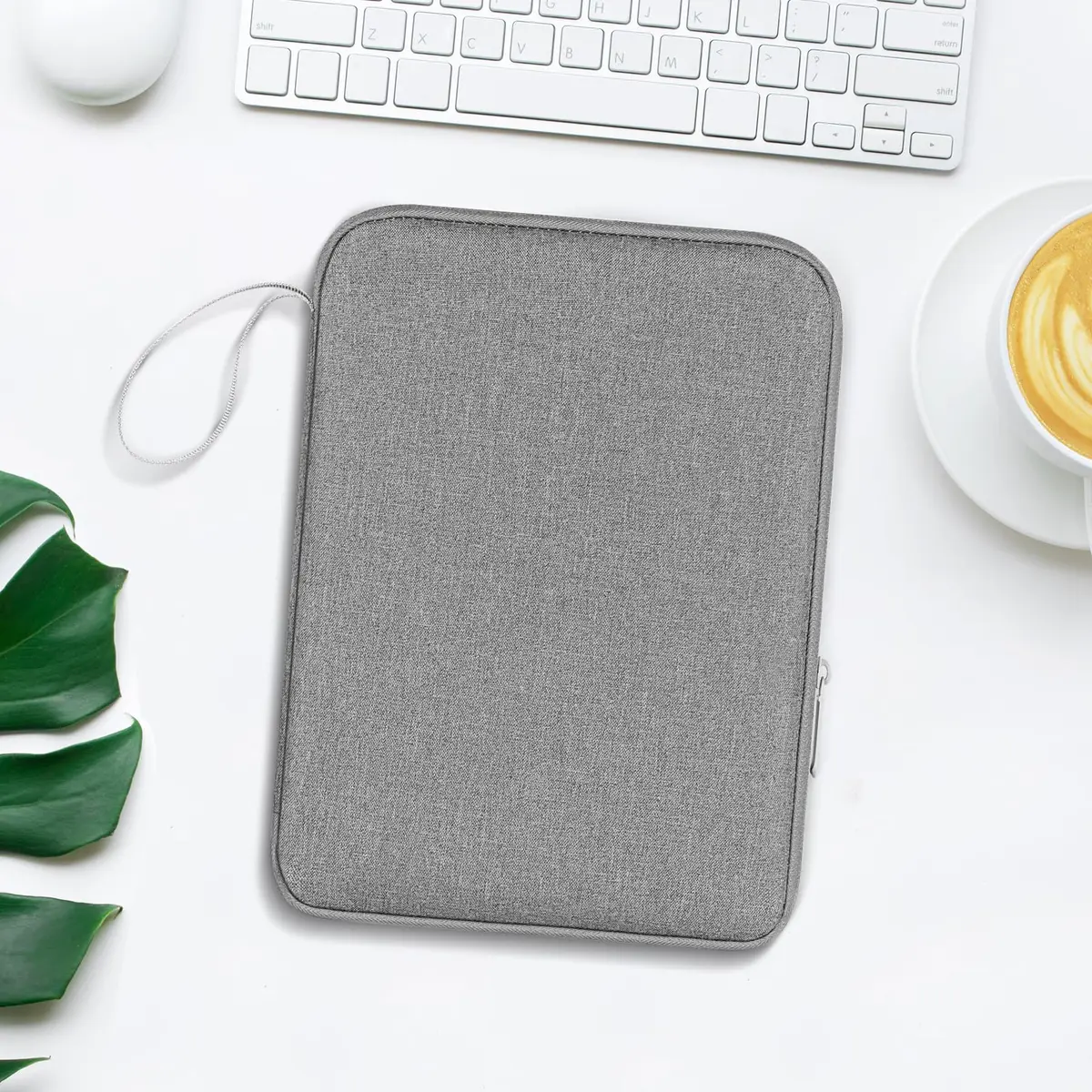 DTTO 9-11" Tablet Sleeve with Handle | Gray Portable Electronic Device Cover - view 7