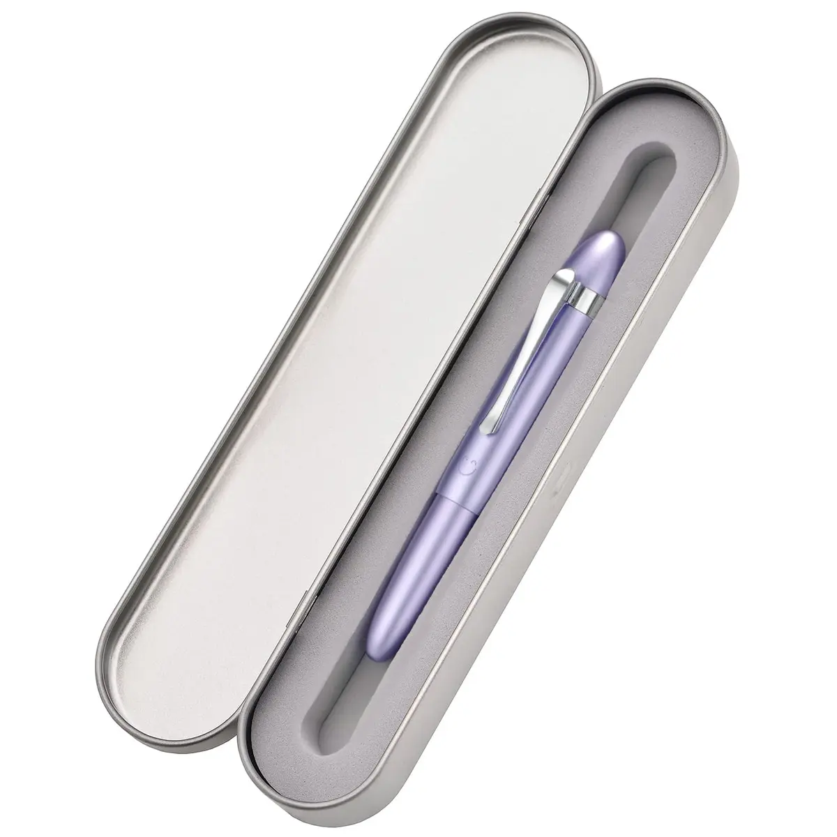 HONG DIAN M1 Fountain Pen Fine Nib, Purple & Submarine Shape Aluminium Short Mini Pocket Travel Pen | Elegant Aluminium Design, Smooth Ink Flow, Compact & Durable - view 3