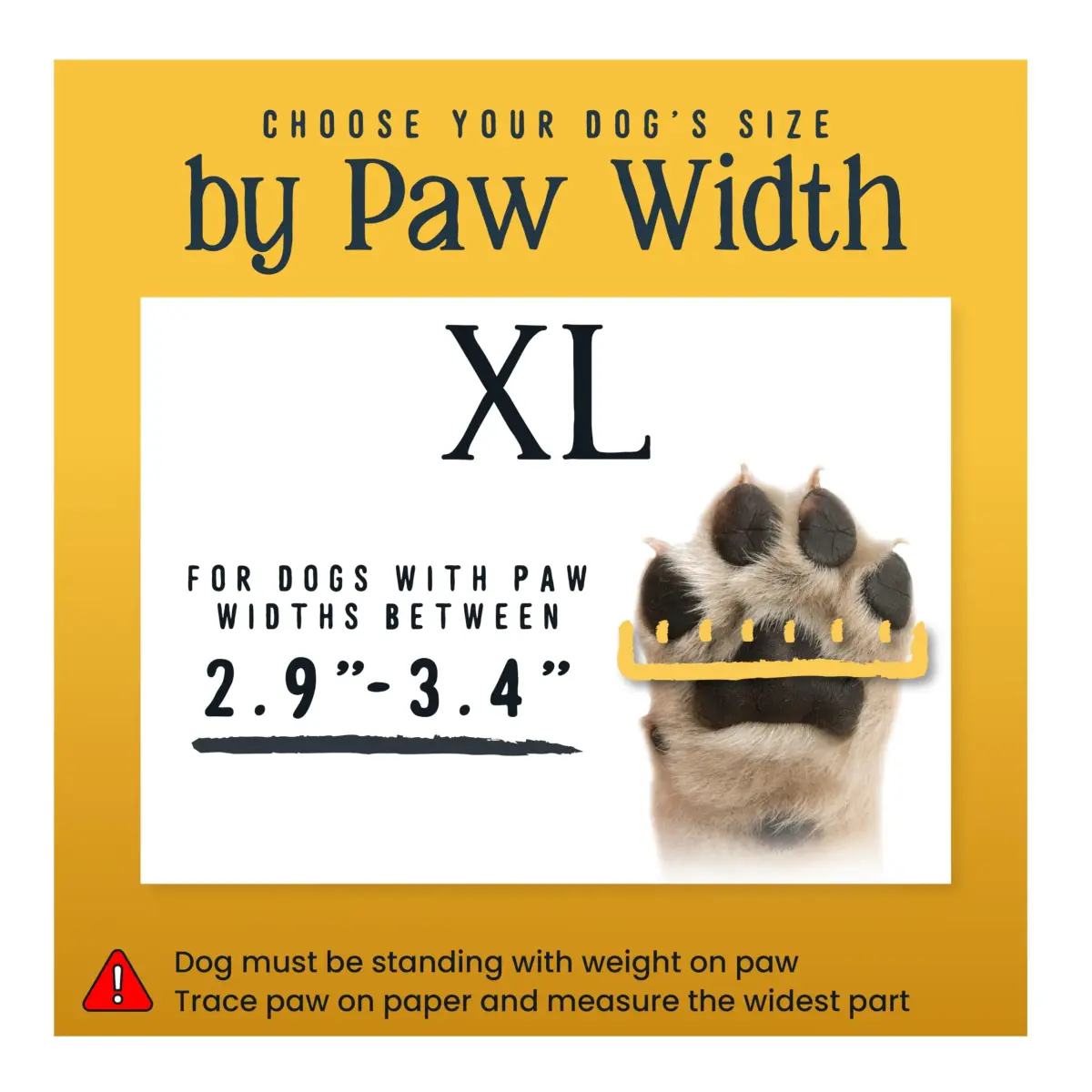DOK TigerToes Non-Slip Dog Socks XL (2.9"-3.4" Paw Width) | 4-Pack for Hardwood Floors & Hot Pavement - view 5