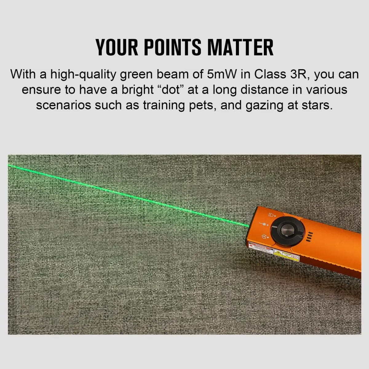 OLIGHT Arkfeld Pro Orange CW EDC Flat Flashlight | 1300 Lumens, UV & Green Beam, Magnetic Charging - view 5