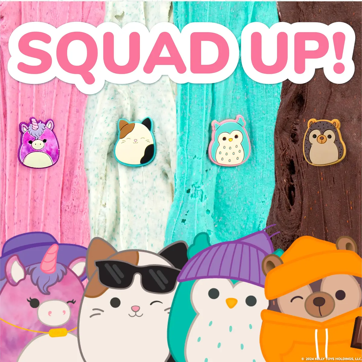 Squishmallows Hans Premium Cloud Slime 8 oz | Chocolate Scent, Reusable, Kids & Adults - view 6