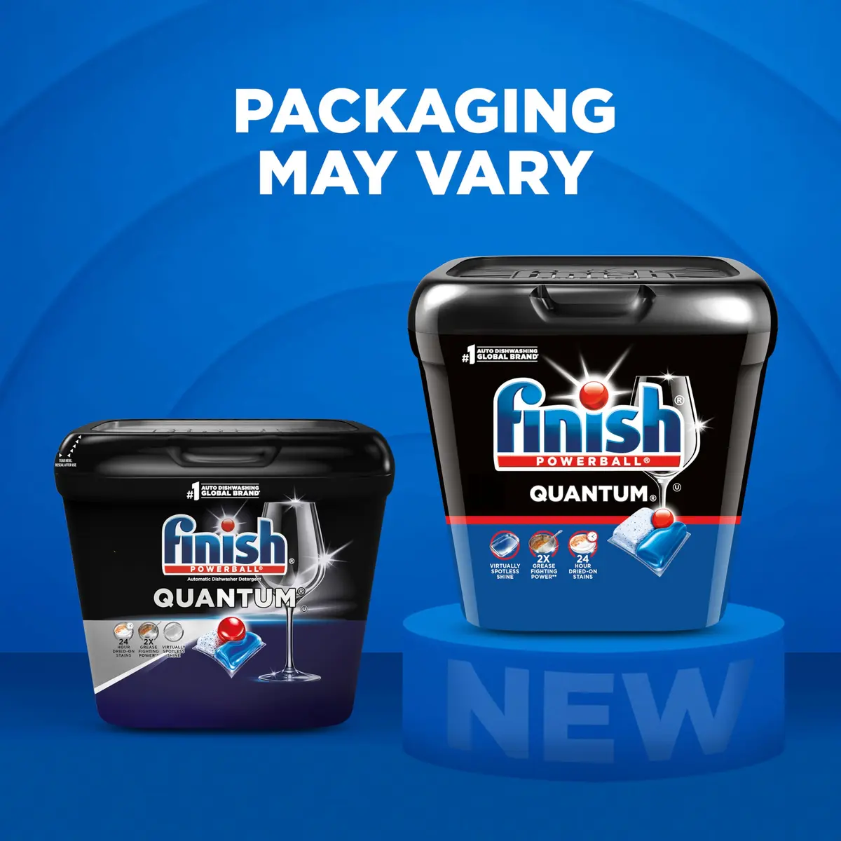 Finish Quantum Dishwasher Pods 84 Count | Advanced 3-Chamber Cleaning for Spotless Shine - view 8