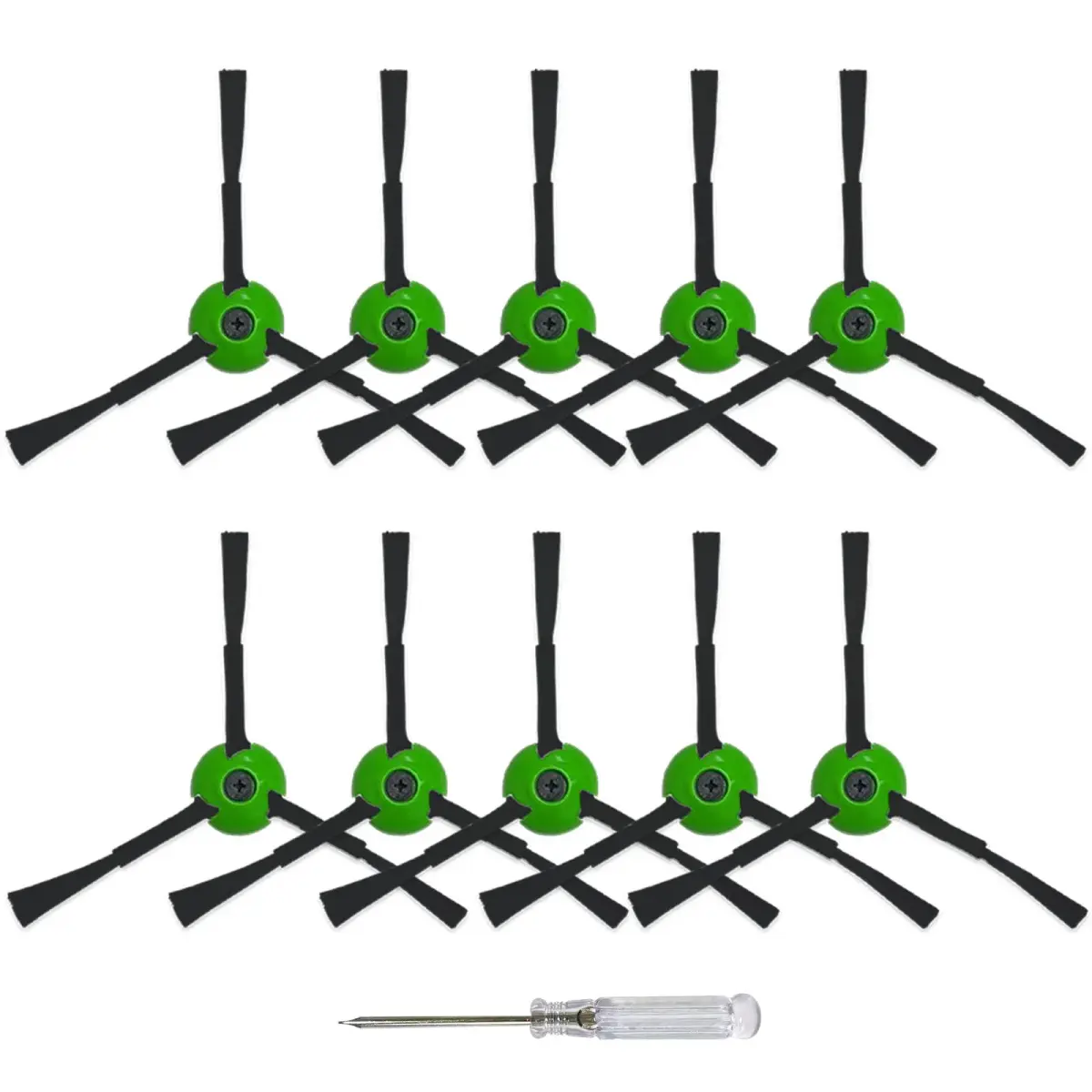 Soniicmomo 10 Pack Replacement Side Brushes for iRobot Roomba i & j & e Series | Compatible with i1+/i3+/i4+/i5+/i6+/i7+/i8+/j6+/j7+/j8+/e5/e6 Robot Vacuums - main product image
