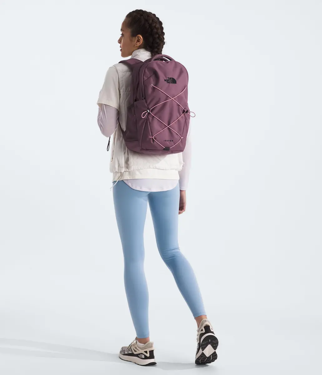The North Face Women's Jester Laptop Backpack, Midnight Mauve/Mauve, 27.5L (1678 cu in) | Accredited by American Chiropractic Association - view 6