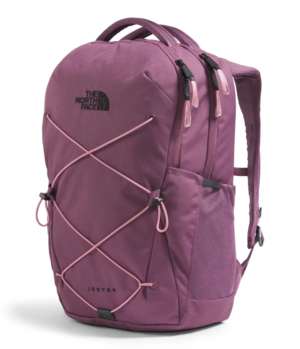 The North Face Women's Jester Laptop Backpack, Midnight Mauve/Mauve, 27.5L (1678 cu in) | Accredited by American Chiropractic Association - view 2