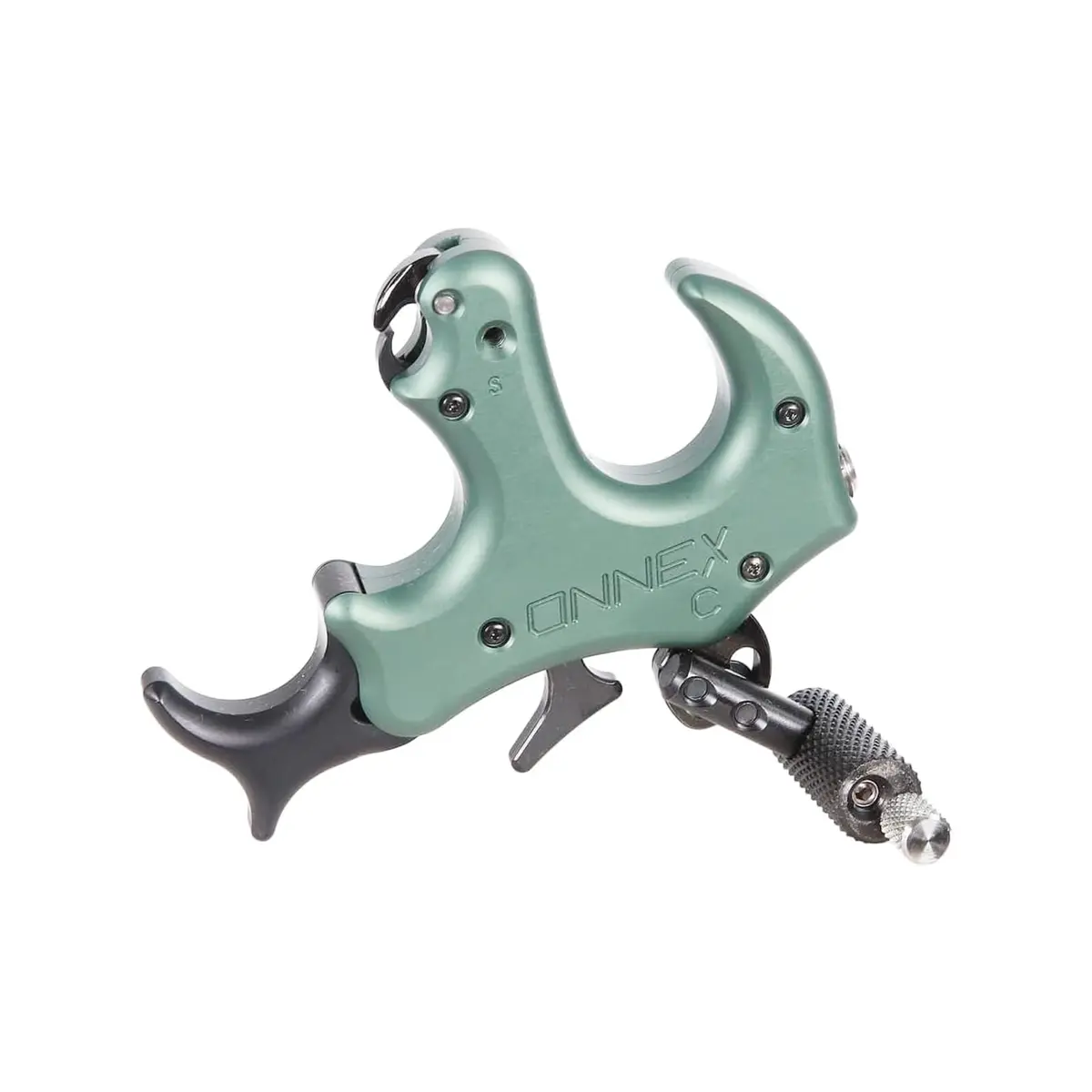 Stan OnneX Clicker Thumb Bow Release Aid for Archery & Hunting - Adjustable, DLC-Coated Internals, Smooth Action, Modular 3 or 4 Finger Fit, Sage, X-Large - view 7