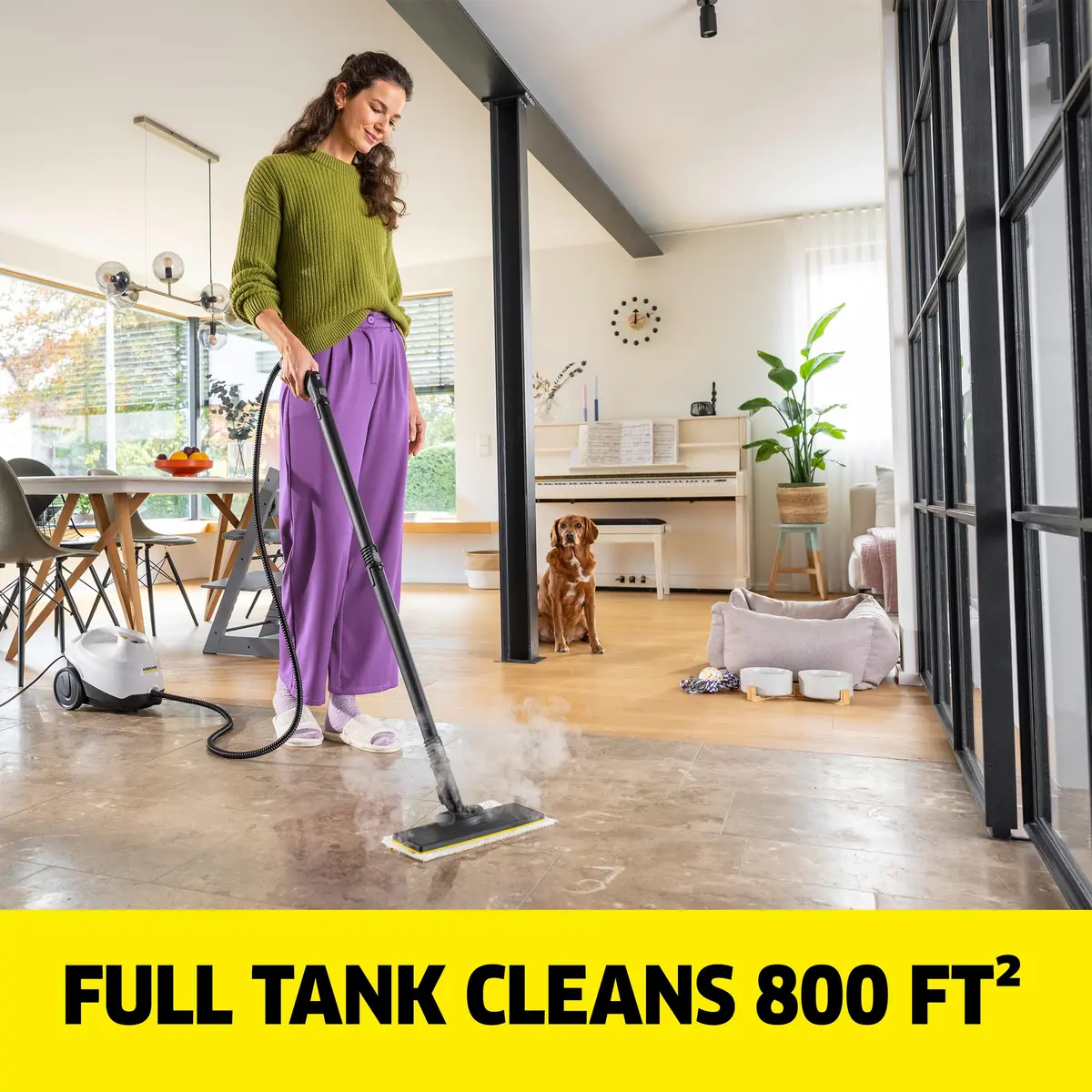 KÄRCHER Steam Cleaner SC 3 EasyFix | Chemical-Free Deep Sanitization in 40 Sec - view 6
