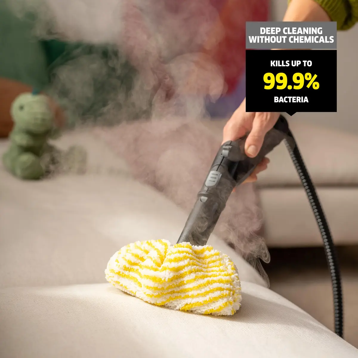 KÄRCHER Steam Cleaner SC 3 EasyFix | Chemical-Free Deep Sanitization in 40 Sec - view 3