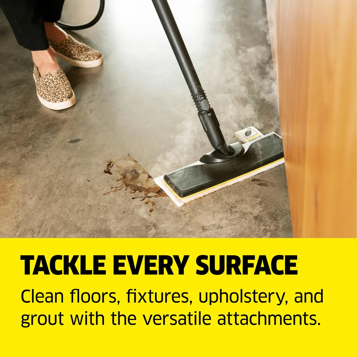 KÄRCHER Steam Cleaner SC 3 EasyFix | Chemical-Free Deep Sanitization in 40 Sec - view 4