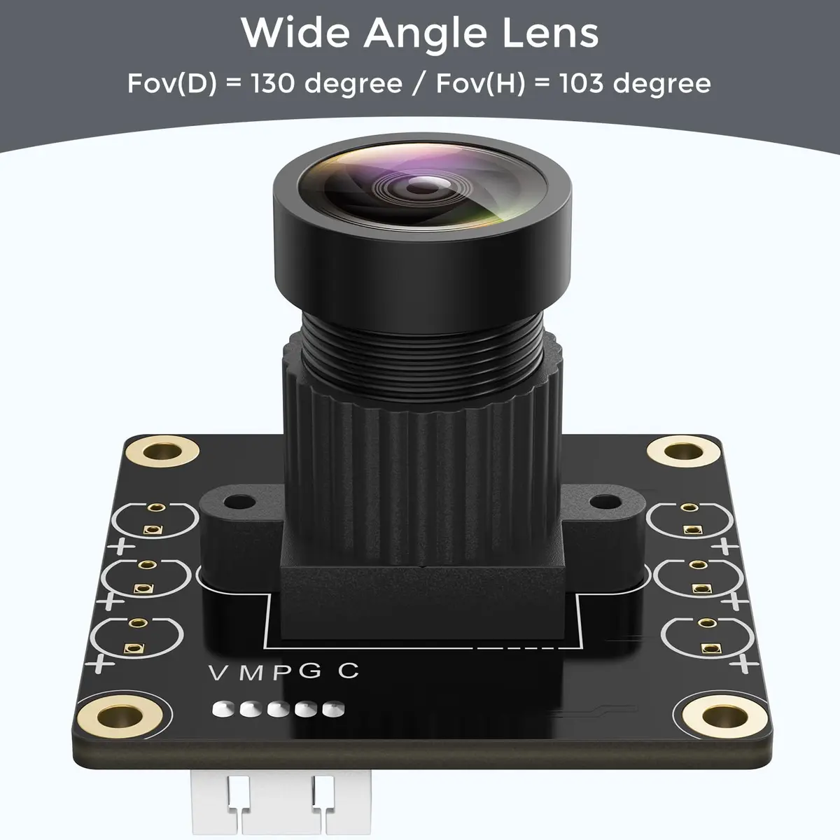 innomaker 1080P USB 2.0 UVC Camera Module 32x32mm | 130° Wide Angle, Plug & Play for SBCs - view 3