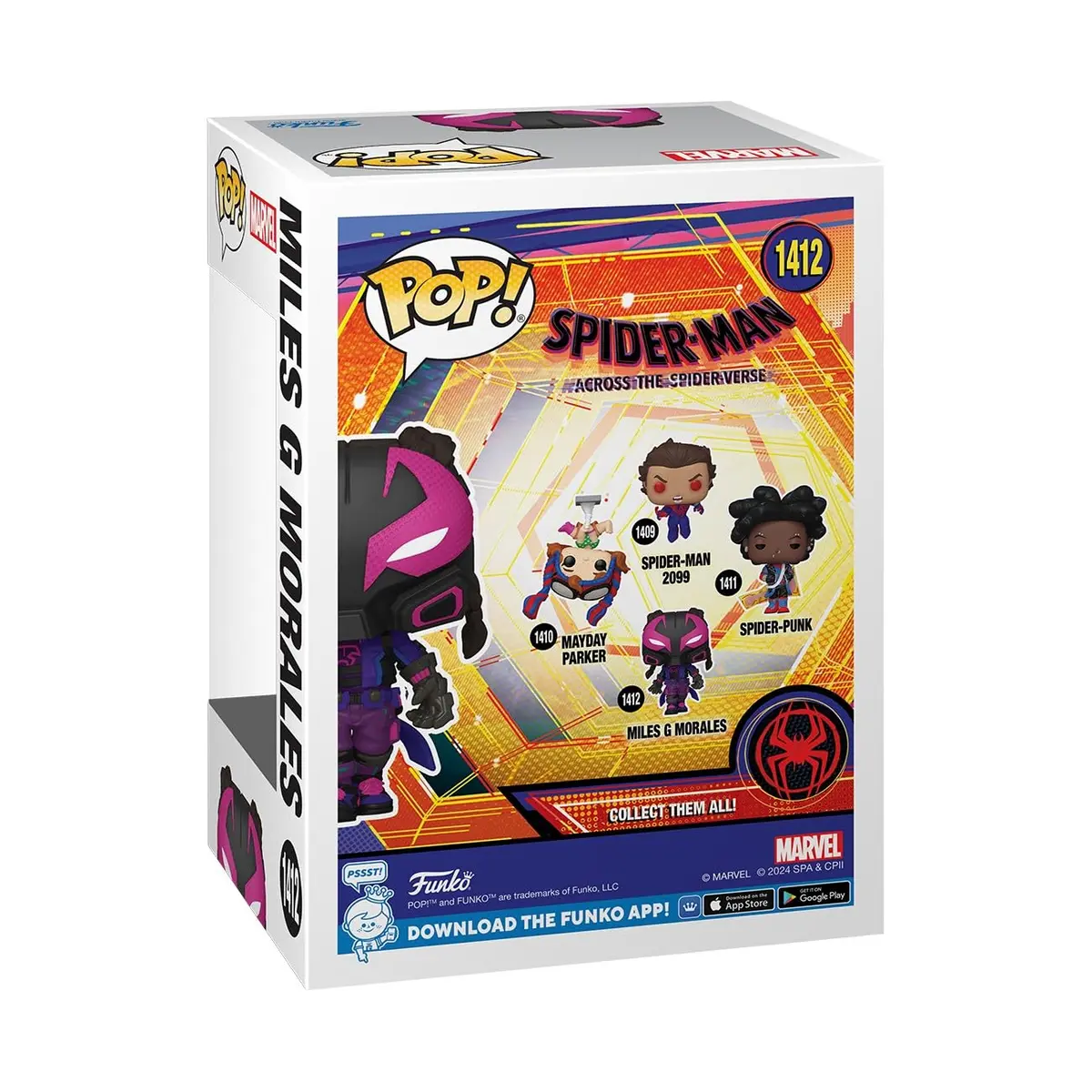 Funko POP! Marvel: Across the Spider-Verse Spider-Rex & Prowler Vinyl Bobblehead | Collectible Figure for Display - view 3