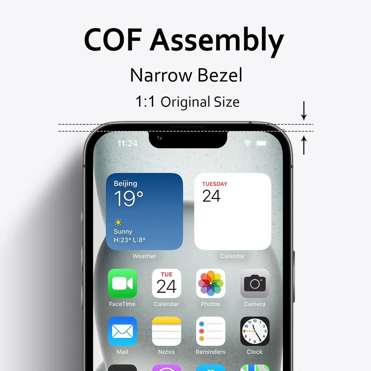 EFAITHLIFE iPhone 11 Screen Replacement 6.1 inch (179g / 6.3oz) | FHD Display with Tools - view 5