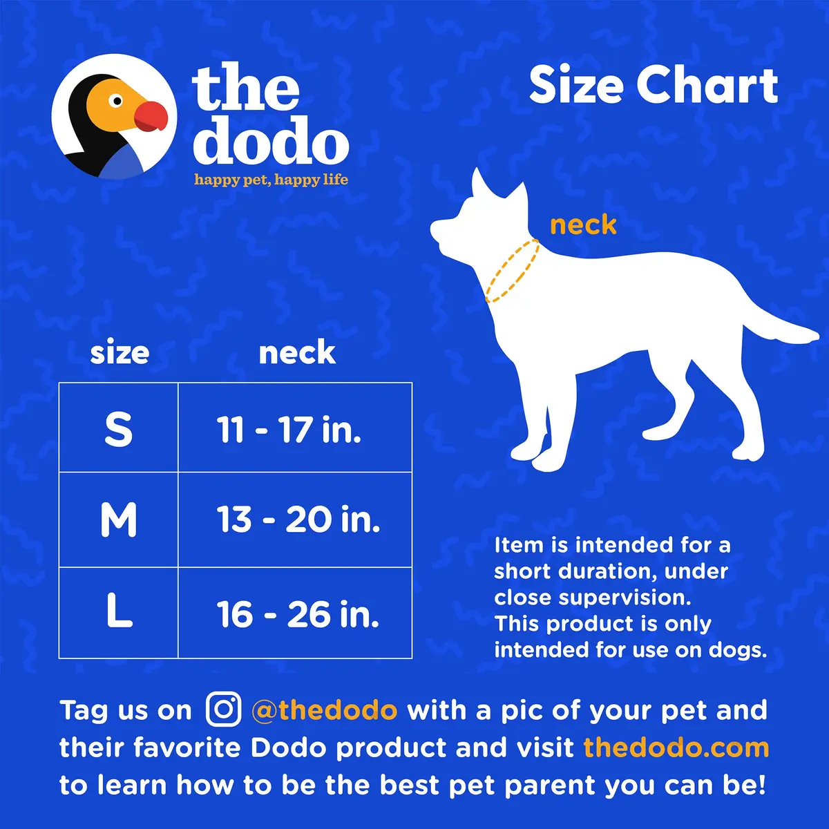 The Dodo All Nylon Yellow Collar and Leash Set - Small; Waterproof Dog Leash & Collar, Perfect for Beach or Lake Trips - view 7