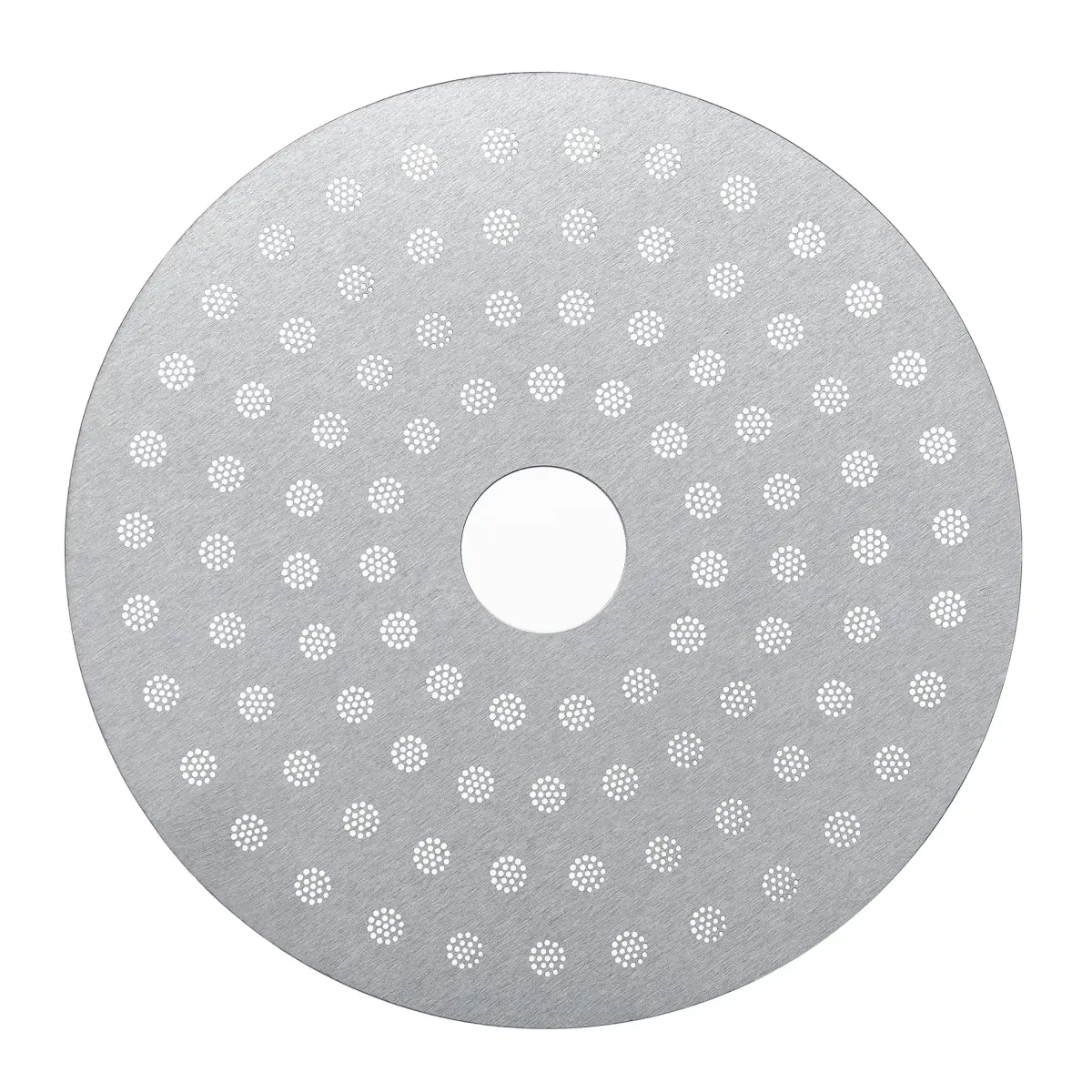 Normcore Silver 58.5mm x 0.8mm Ultra-Slim Puck Screen with Round Hole - view 2
