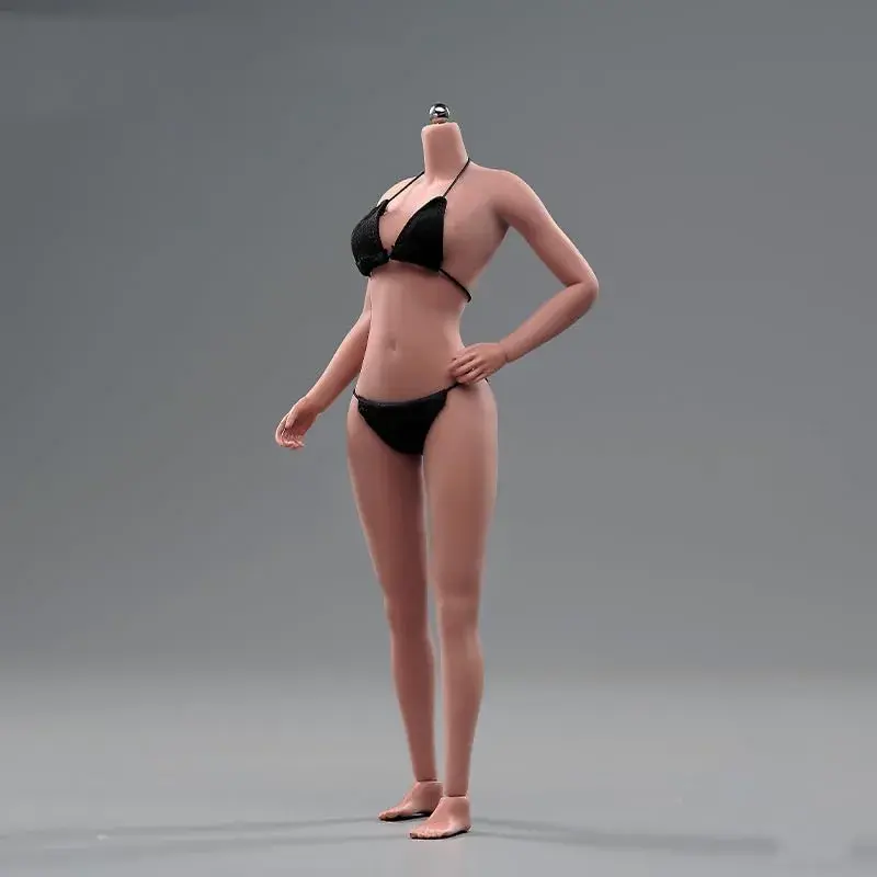 Fremego 1/6 Scale Asian Female Body 12-inch Seamless Figure with Large Bust | ASTM-Tested & BPA-Free Toy Figure - view 4