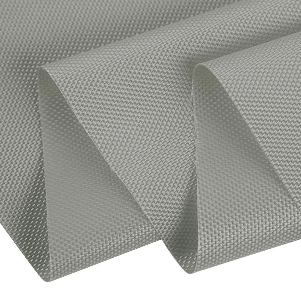 GeeComfy Waterproof Upholstery Fabric by the Yard 600D Oxford Silver Gray 2.27 kg (2 Yards 72" x 58") | Durable Outdoor Fabric for DIY Projects - view 5