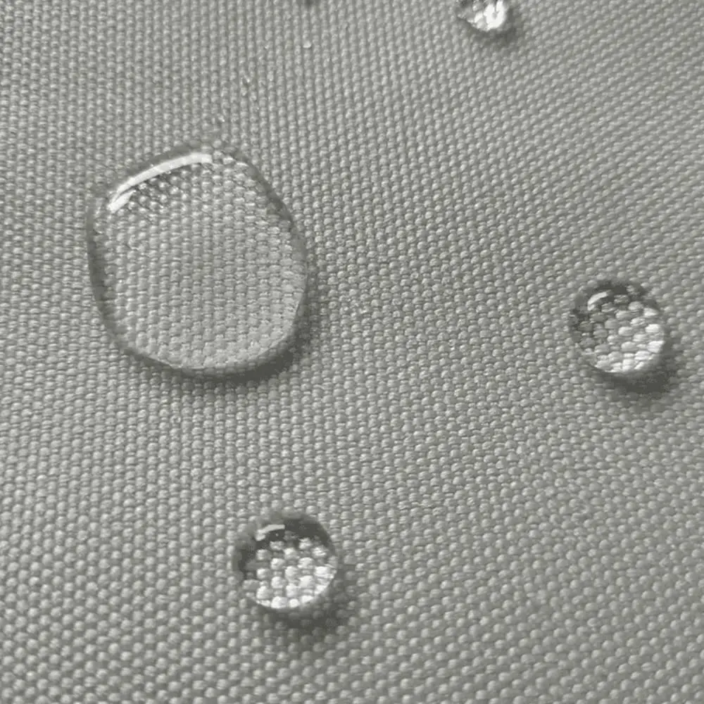 GeeComfy Waterproof Upholstery Fabric by the Yard 600D Oxford Silver Gray 2.27 kg (2 Yards 72" x 58") | Durable Outdoor Fabric for DIY Projects - view 2