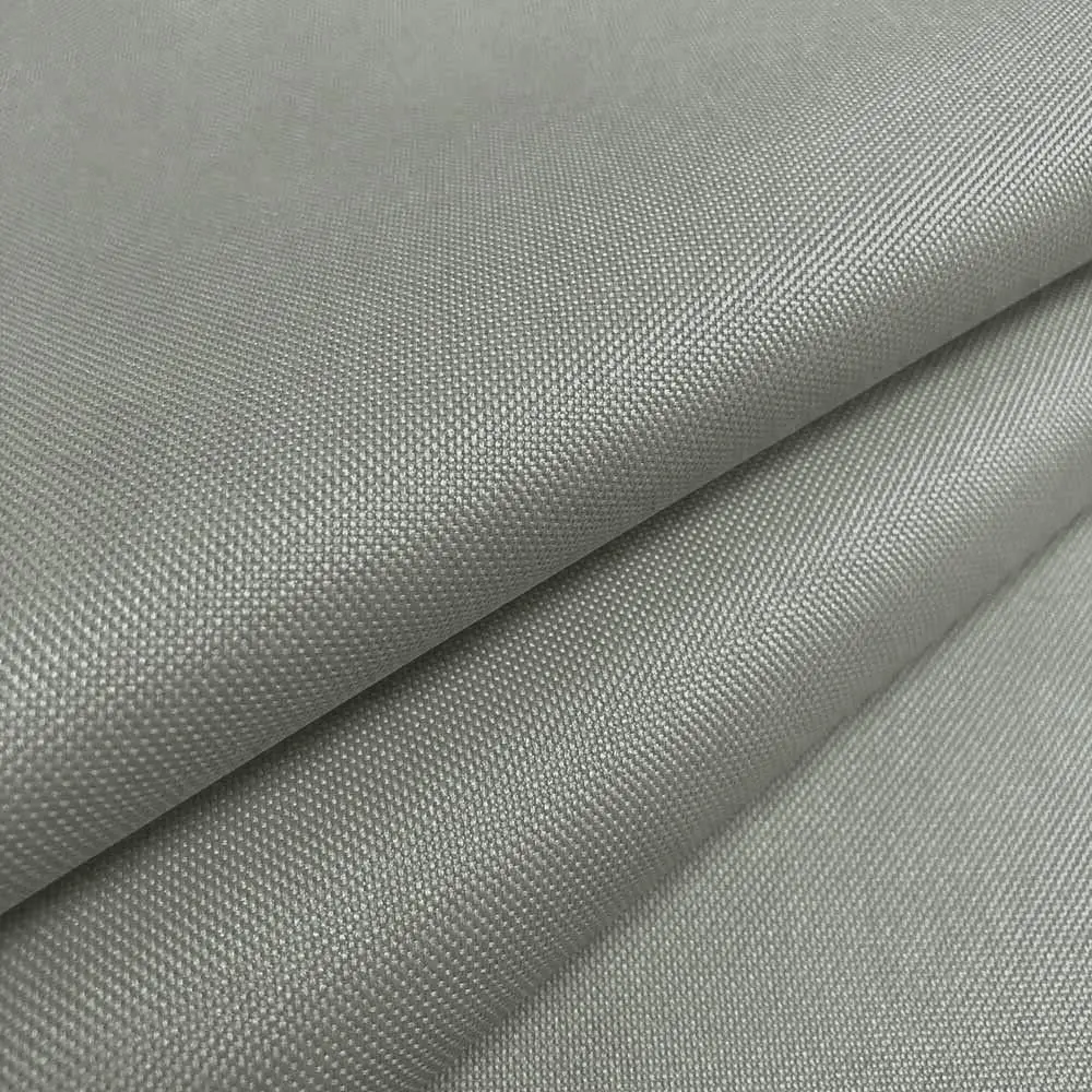 GeeComfy Waterproof Upholstery Fabric by the Yard 600D Oxford Silver Gray 2.27 kg (2 Yards 72" x 58") | Durable Outdoor Fabric for DIY Projects - view 3