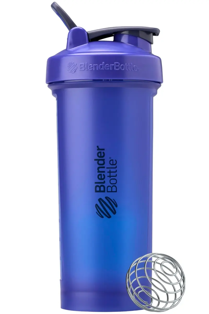 BlenderBottle Classic V2 Shaker Bottle 28 oz (828 ml) Reflex Blue | Patented Mixing System - main product image