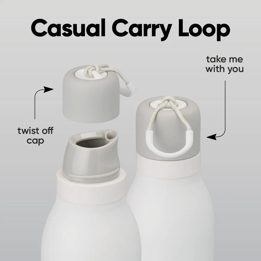 Owala FreeSip Twist Insulated Stainless Steel Water Bottle 710ml (24 oz) | Hydration Bottle with Straw - view 3