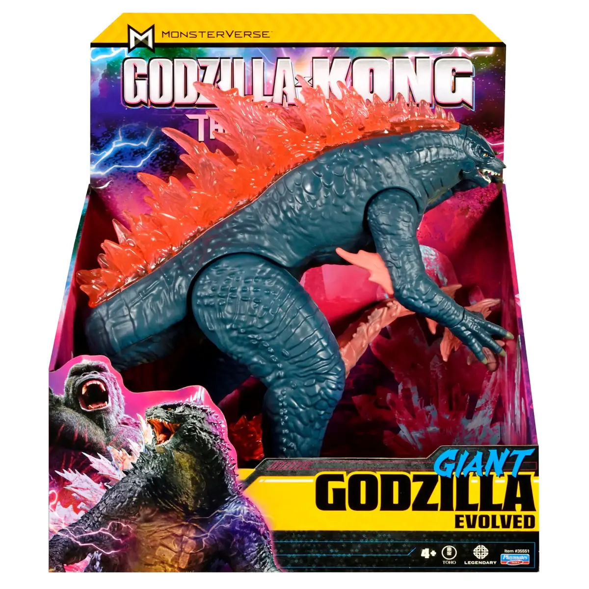 MonsterVerse Godzilla x Kong 11" Giant Godzilla Figure | ASTM-Tested Toy Figure - view 3