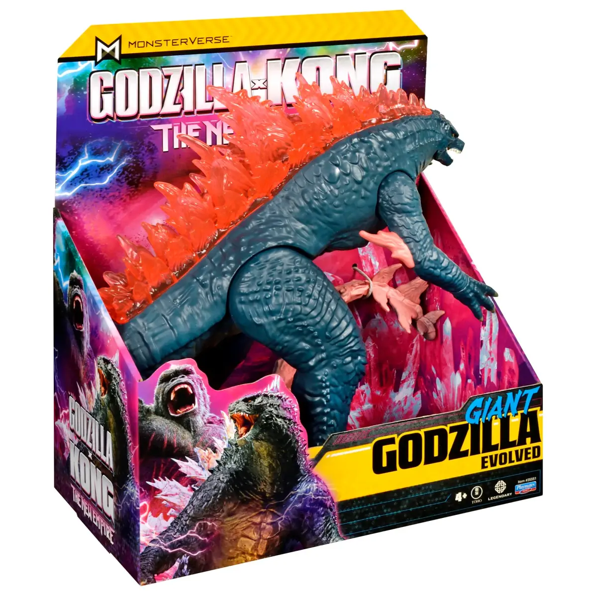 MonsterVerse Godzilla x Kong 11" Giant Godzilla Figure | ASTM-Tested Toy Figure - view 4