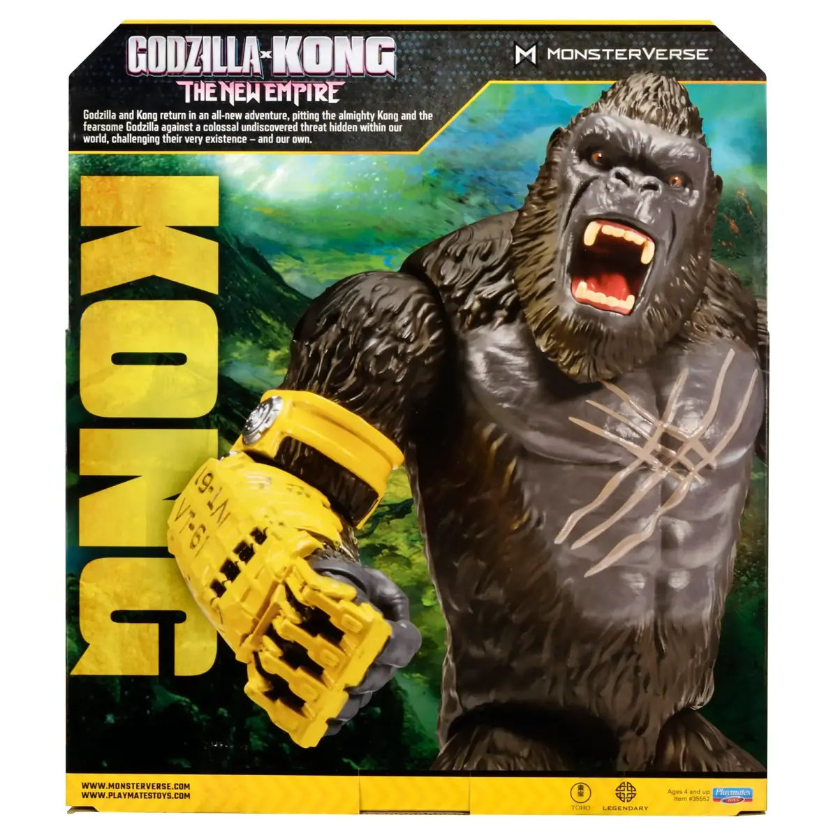MonsterVerse Godzilla x Kong Giant Kong Figure 27.9 cm (11") | Articulated Action Figure for Kids 4+ - view 5