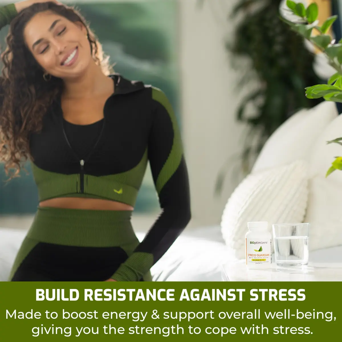 BIOptimizers Stress Guardian 90 Capsules | Stress Support Supplement for Mental Clarity & Resilience - view 4