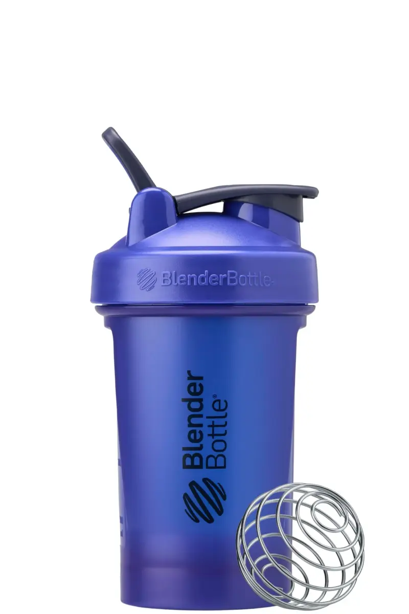 BlenderBottle Classic V2 Shaker Bottle with BlenderBall Whisk, 20-Ounce Capacity, Reflex Blue - view 3