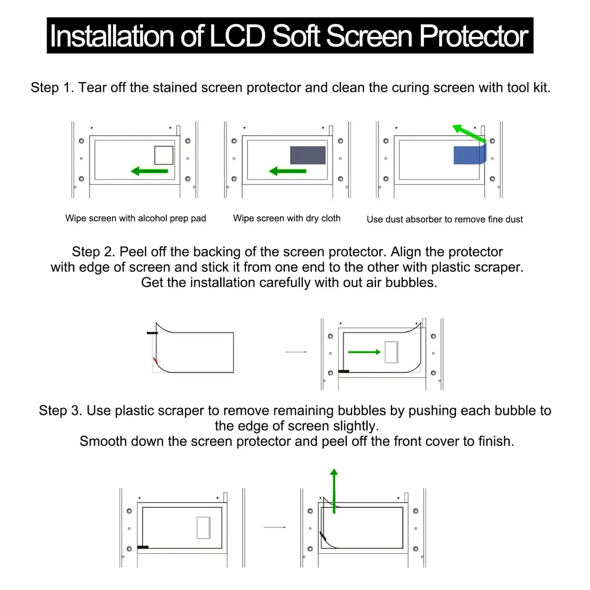 HIKUDIY 5PCS Screen Protector Film for Saturn 4/4 Ultra/Saturn 3/3 Ultra | Scratch-Resistant 10.1 inch LCD Cover - view 8