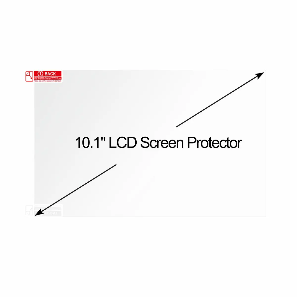 HIKUDIY 5PCS Screen Protector Film for Saturn 4/4 Ultra/Saturn 3/3 Ultra | Scratch-Resistant 10.1 inch LCD Cover - view 2