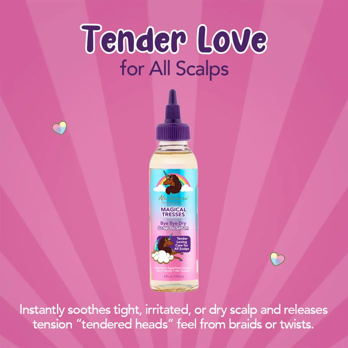 Magical Tresses Bye Bye Dry Scalp Serum 12 fl oz | Soothing, Moisturizing & Frizz Control for All Textures - view 3