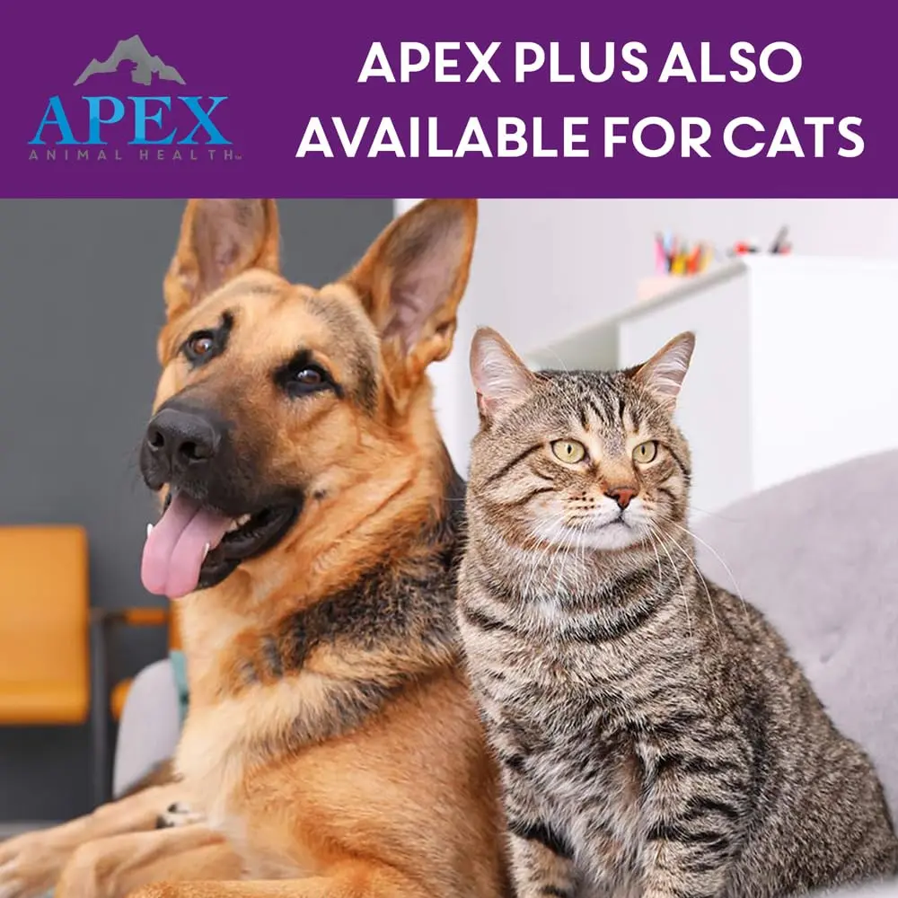 APEX ANIMAL HEALTH Apex Plus Flea & Tick Prevention for Large Dogs 45-88 lbs | 6-Month Supply - view 8