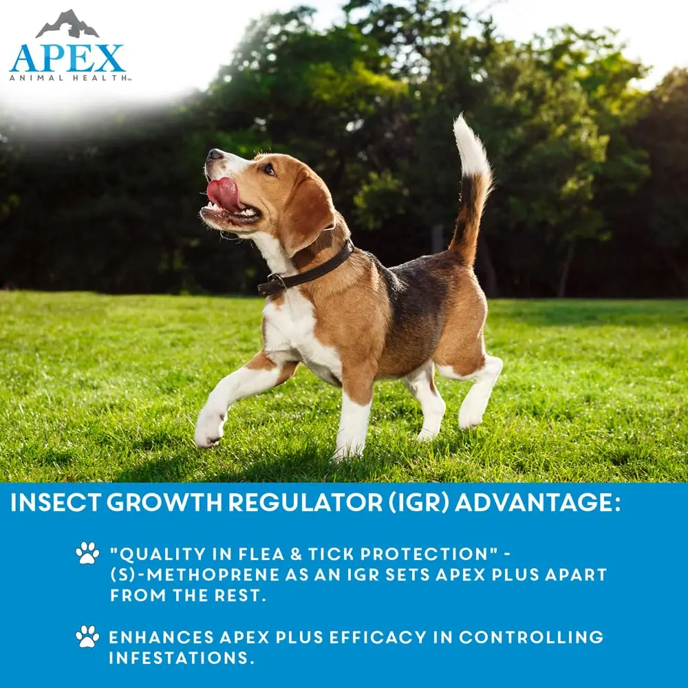APEX ANIMAL HEALTH Apex Plus Flea & Tick Prevention for Medium Dogs 23-44 lbs | 3-Month Supply - view 5