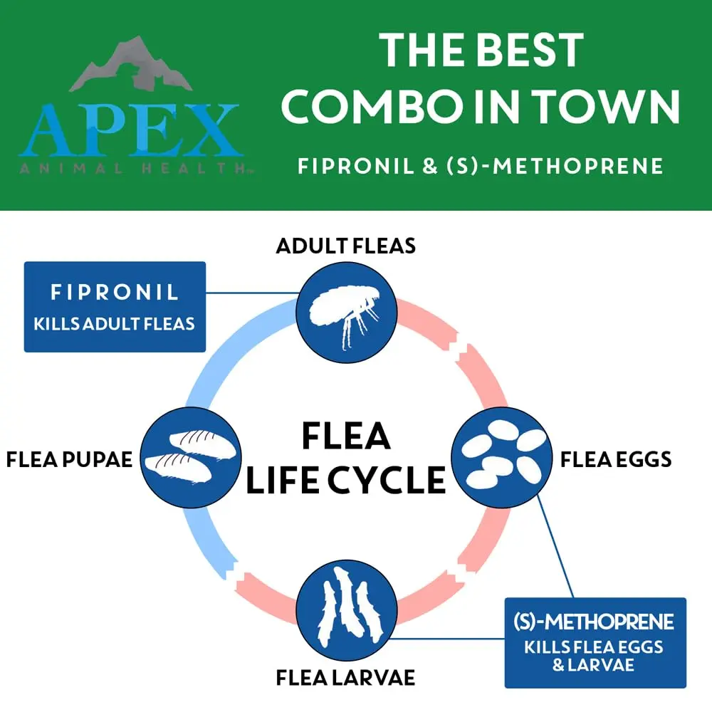 APEX ANIMAL HEALTH Flea & Tick Prevention Drops for Cats >1.5 lbs | 3-Month Supply, Easy & Safe - view 4