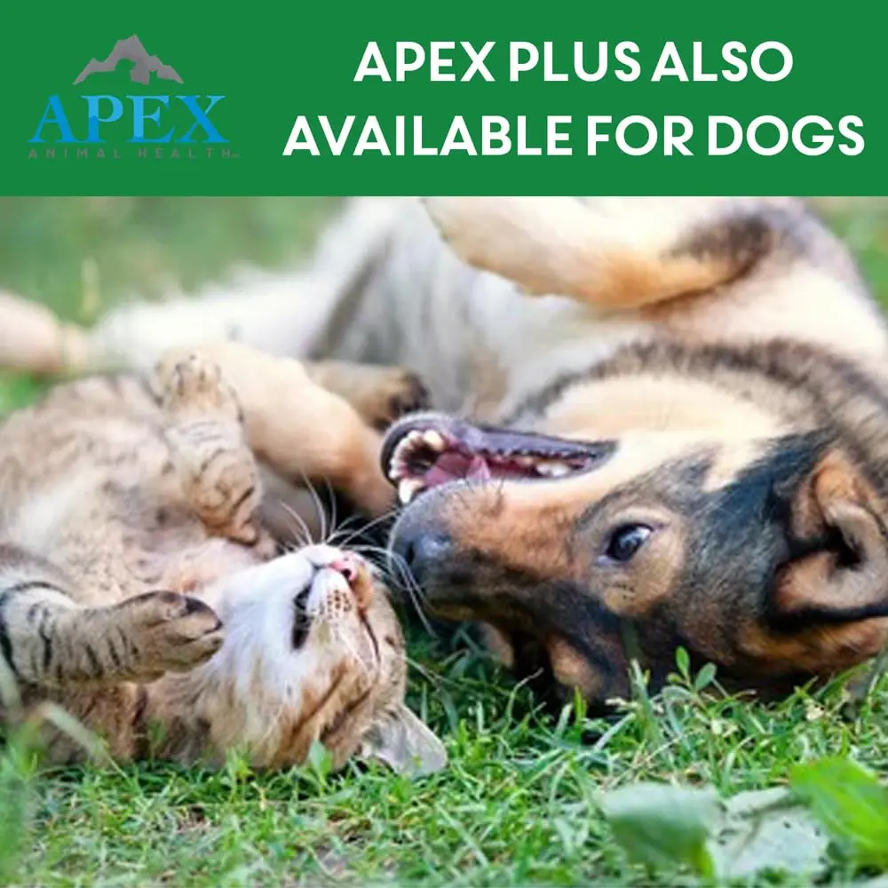 APEX ANIMAL HEALTH Flea & Tick Prevention Drops for Cats >1.5 lbs | 3-Month Supply, Easy & Safe - view 8