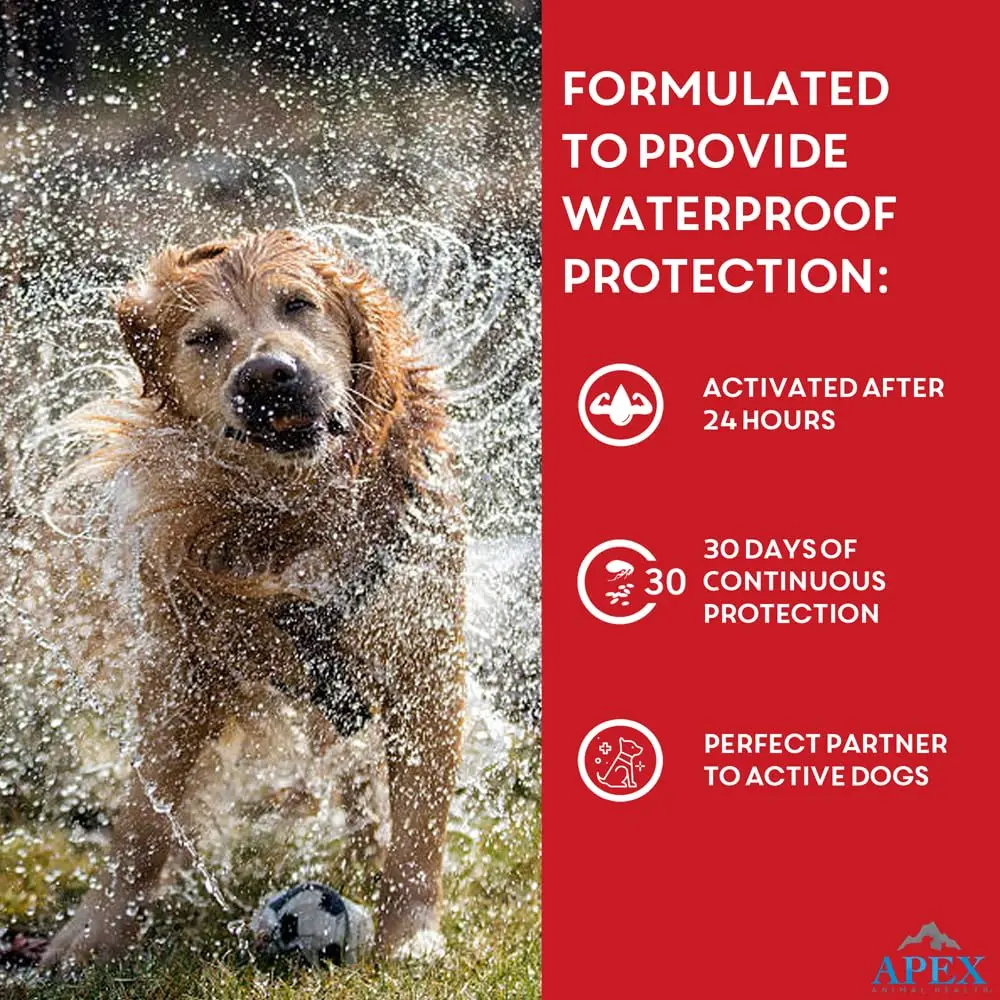 APEX ANIMAL HEALTH Apex Plus Flea & Tick Prevention for XL Dogs 89-132 lbs | 3-Month Supply - view 7