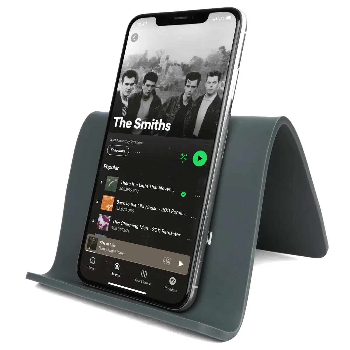 Flight Flap Airplane Phone Holder - Foldable Phone Stand for Plane Travel | Flexible Silicone Travel Gadget - view 9