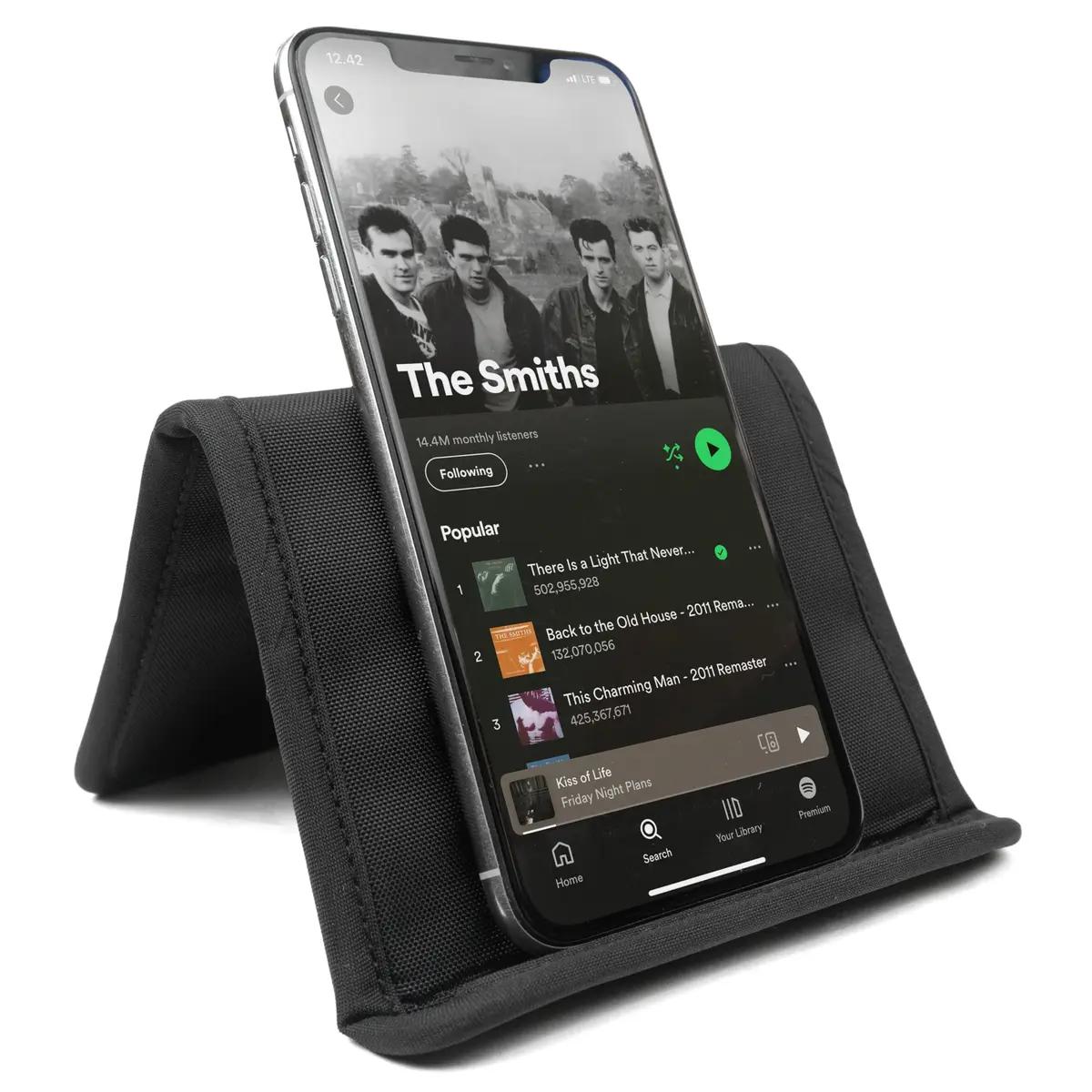 Flight Flap Airplane Phone Holder - Foldable Phone Stand for Plane Travel | Flexible, Durable & Compact - view 9