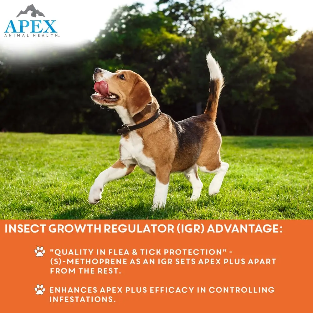 APEX ANIMAL HEALTH Apex Plus Flea & Tick Prevention for Small Dogs 5-22 lbs | 3-Month Supply - view 5