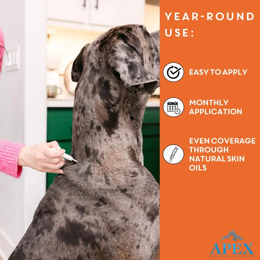 APEX ANIMAL HEALTH Apex Plus Flea & Tick Prevention for Small Dogs 5-22 lbs | 3-Month Supply - view 6