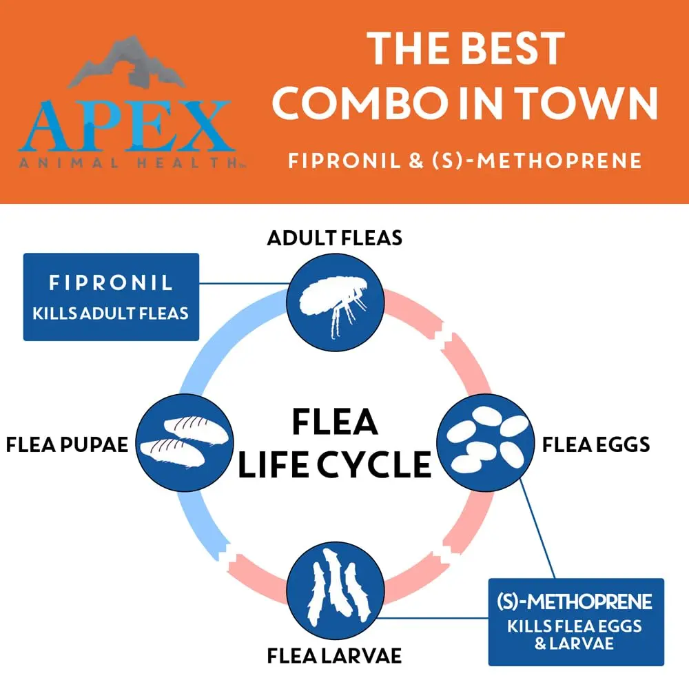 APEX ANIMAL HEALTH Apex Plus Flea & Tick Prevention for Small Dogs 5-22 lbs | 3-Month Supply - view 3