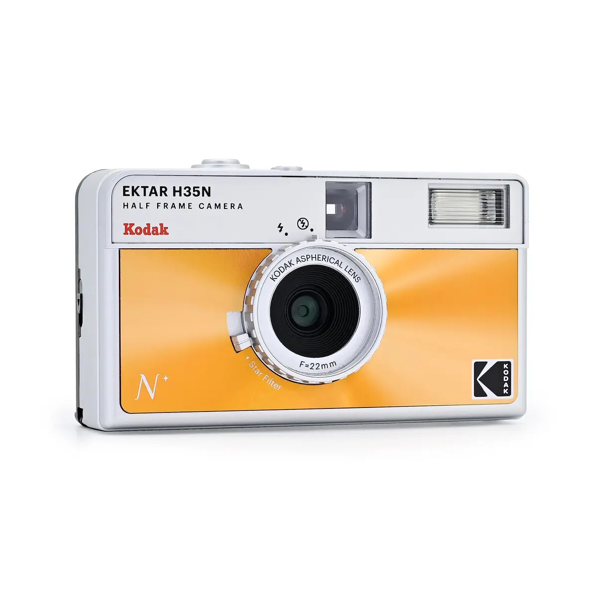 Kodak EKTAR H35N Half Frame Film Camera Bundle with Kodak Ultramax 400/24EXP 35mm Roll Film | Sharp Glass Lens & Star Filter (200g) - view 4