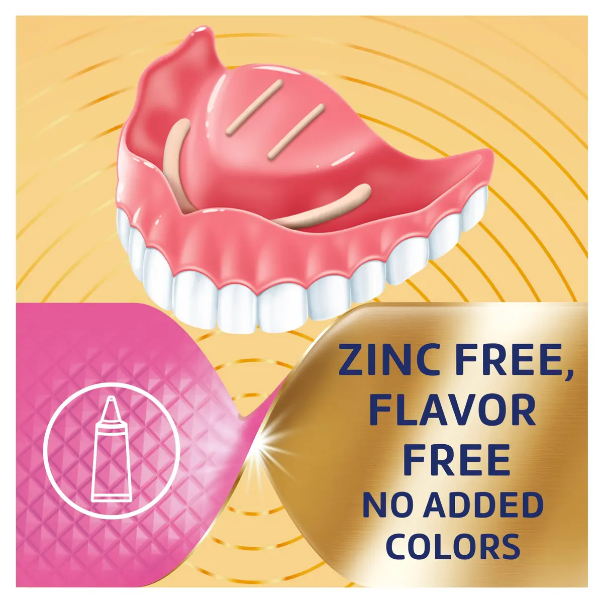 Poligrip Denture Adhesive Power Max Hold Plus Comfort | 4 Tubes 2.2 Oz Each - view 6