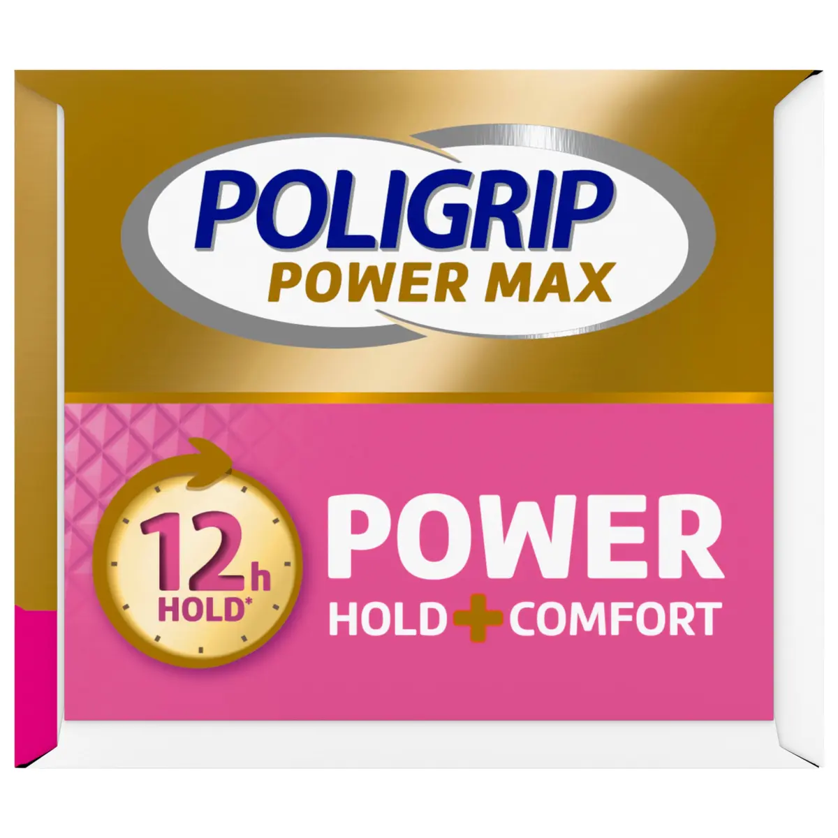 Poligrip Denture Adhesive Power Max Hold Plus Comfort | 4 Tubes 2.2 Oz Each - view 8