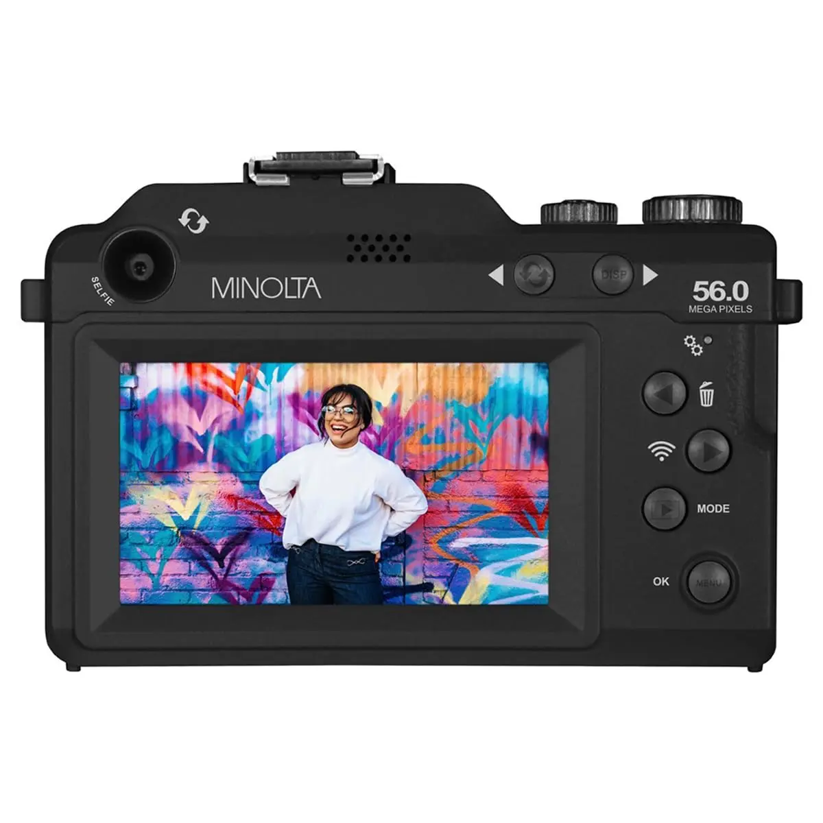 Minolta MND65 56MP Digital Camera 32GB Kit | 4K 60FPS Video, 18X Zoom, Dual-Lens Selfie - view 5