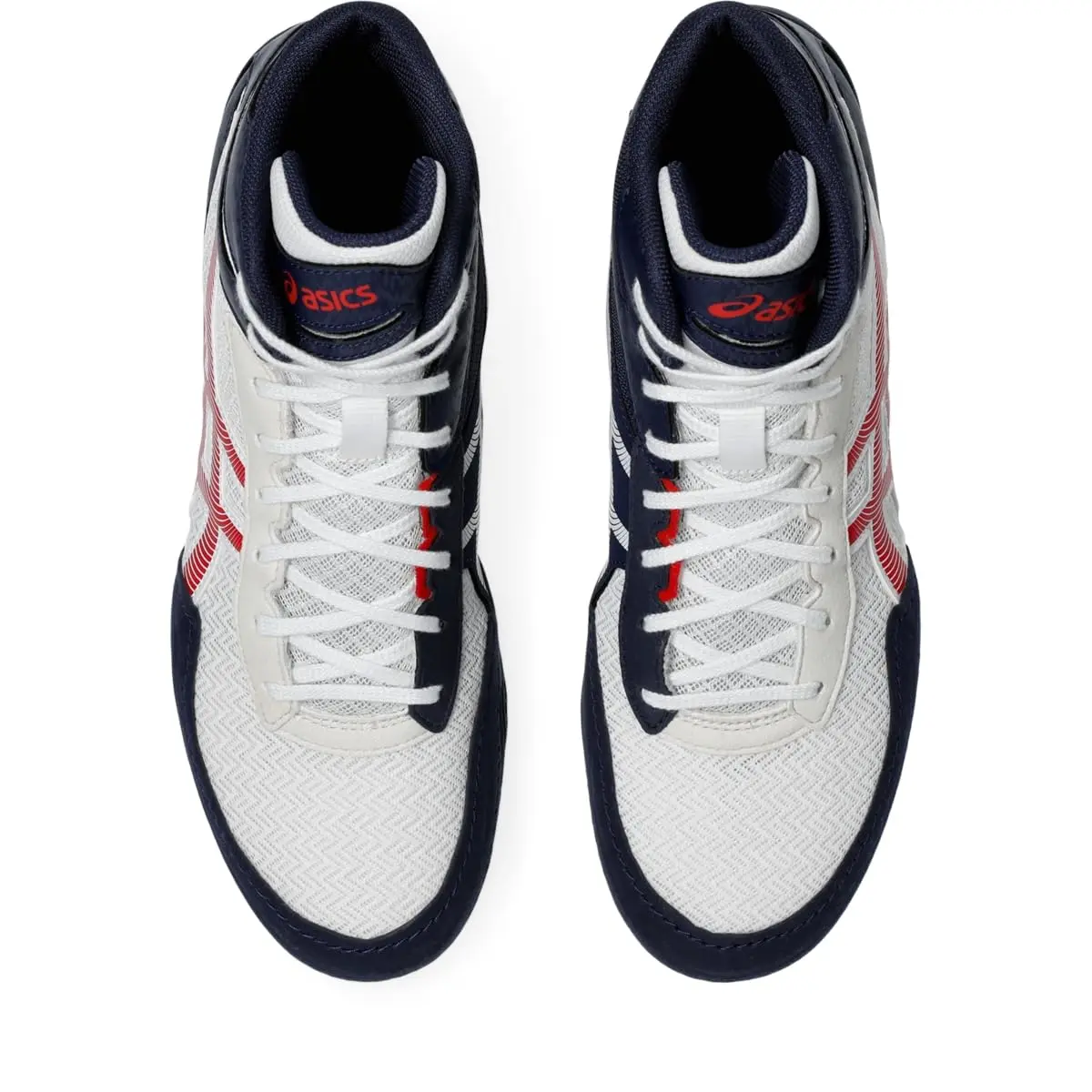 ASICS MATCONTROL 3 Wrestling Shoes White/Classic Red 24.38 cm (8 US) - view 6